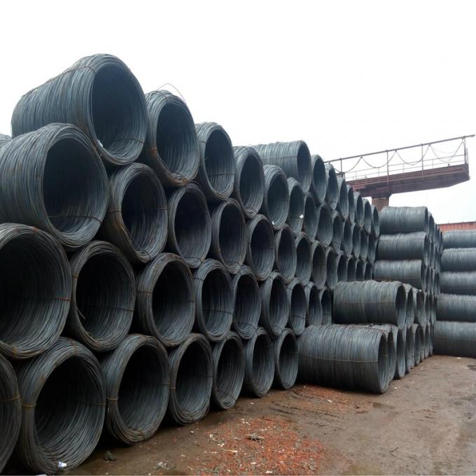 Warm gewalzte verformte Stahlstange HRB400 Stahlrebars verformten Stahlstange pro Ton Price Reinforcing Wire Rod