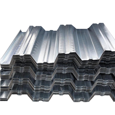600mm 30gm2 Galvanized Corrugated Roofing Sheet 1250mm 275gm2 Corrugated Zinc Sheet