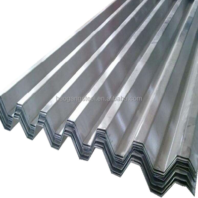 Z61-Z90 Galvanized Corrugated Roofing Sheet Regular Spangle AiSi ASTM BS DIN GB JIS