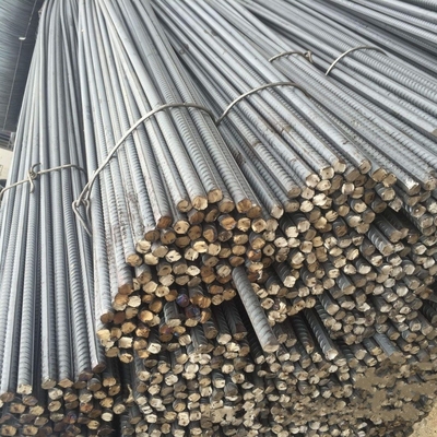 ASTMA53 Screw Thread Steel Rod Deformed Rebars In Construction
