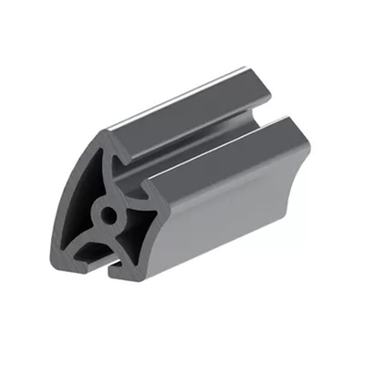 6063 6060 T6 Aluminium Industrial Profile High Hardness Rail Transit