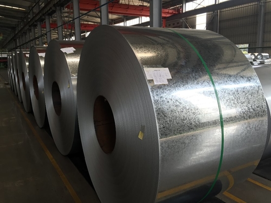 JIS G3302 15mm Cold Rolled Galvanized Steel Coils Mid Hard