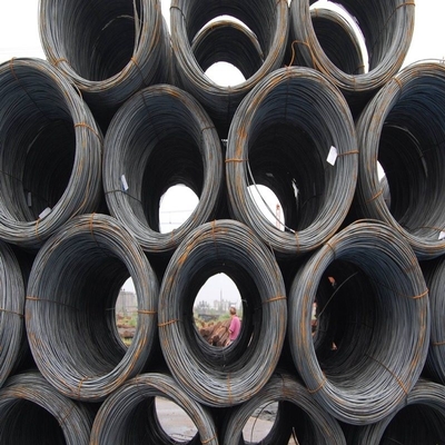 SAE1008b ASTM1045 SAE1045 Low Carbon Steel Wire Rod Prime Hot Rolled Steel Wire