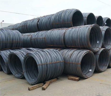SAE1008 SAE1006 Q215 Q235 Carbon Steel Wire Rod High Tensile Strength