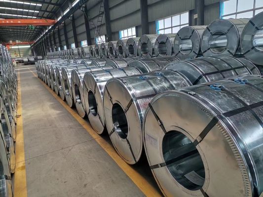 Cold Rolled Galvanized Steel Coils Corrosion Resistant ID 508mm / 610mm