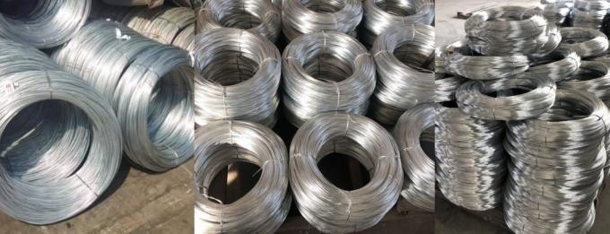 Galvanisierter Stahldraht Rod Steel Wire Spiral Black galvanisierte Stahldraht 0.5mm 1mm 1.5mm 2mm 2.5mm 3mm